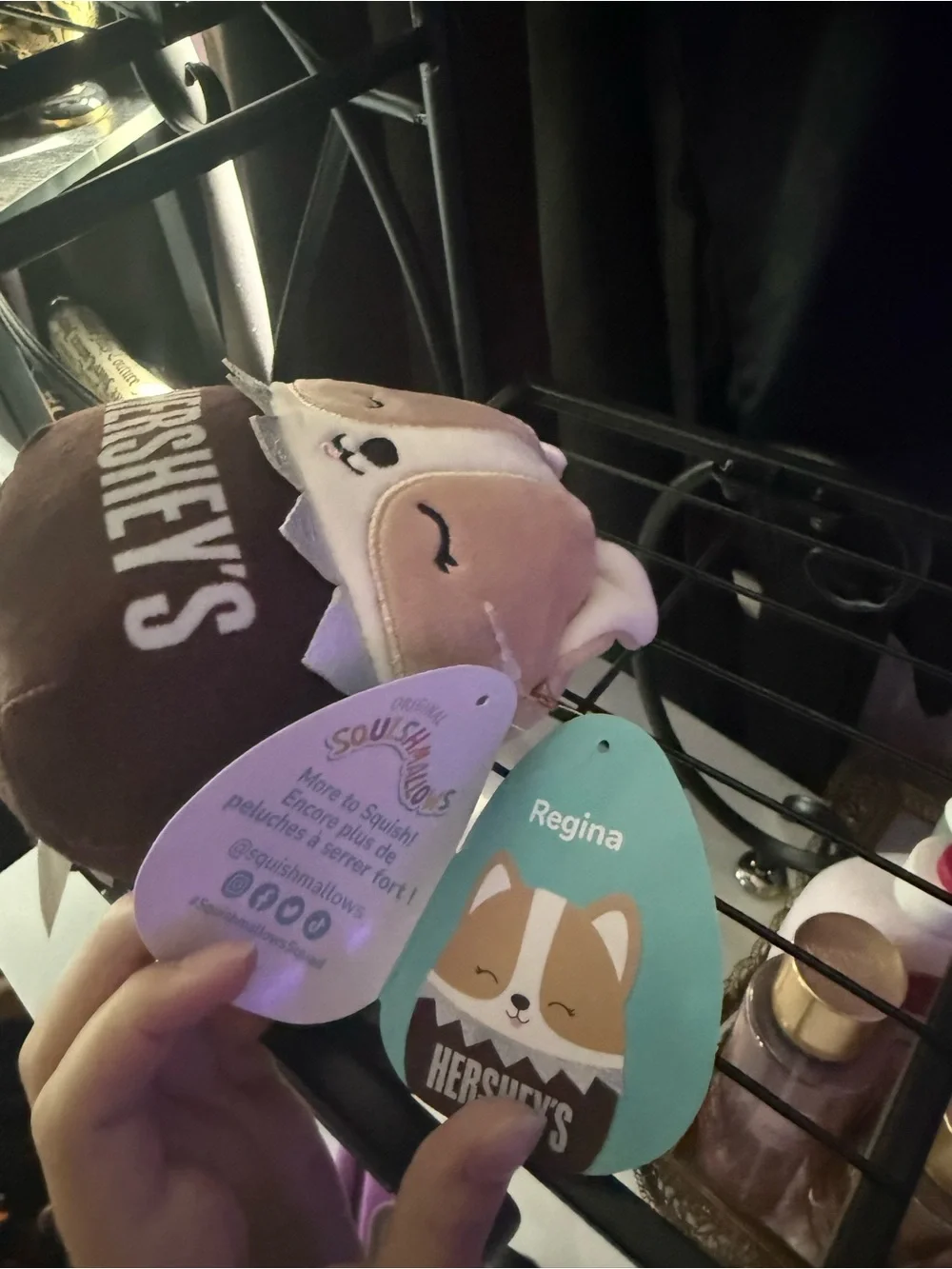 Squishmallows Brown & Cream Hershey's Plush Pals